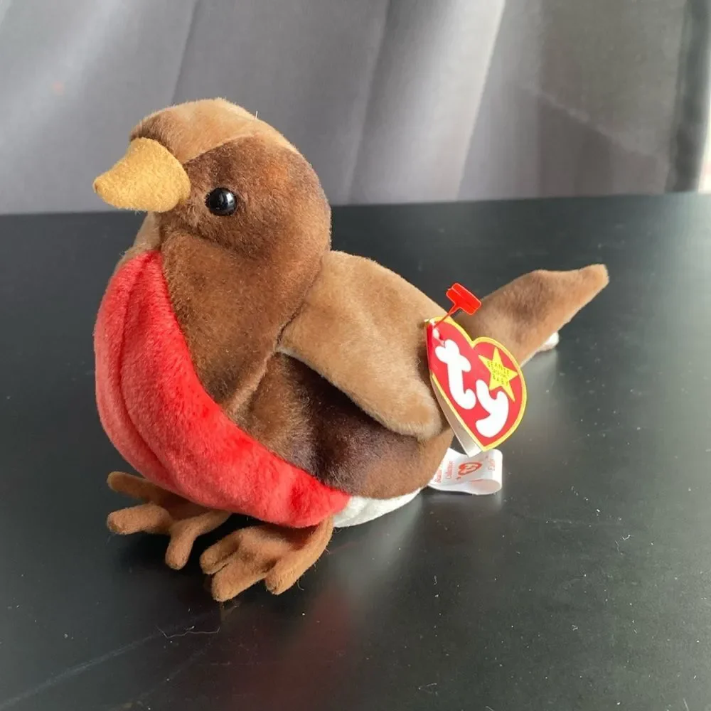Beanie Baby TY Early Vintage Robin Bird 1997